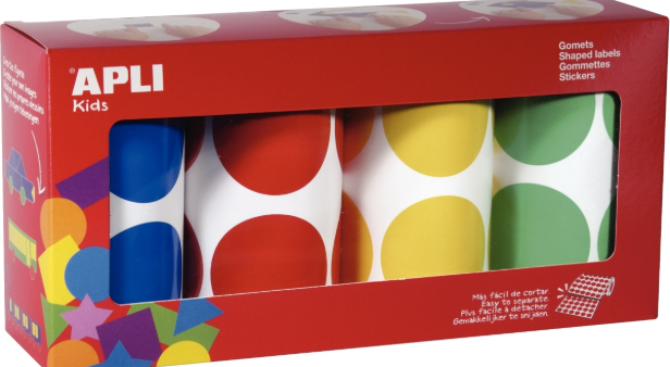 Sticker APLI 45mm, rond